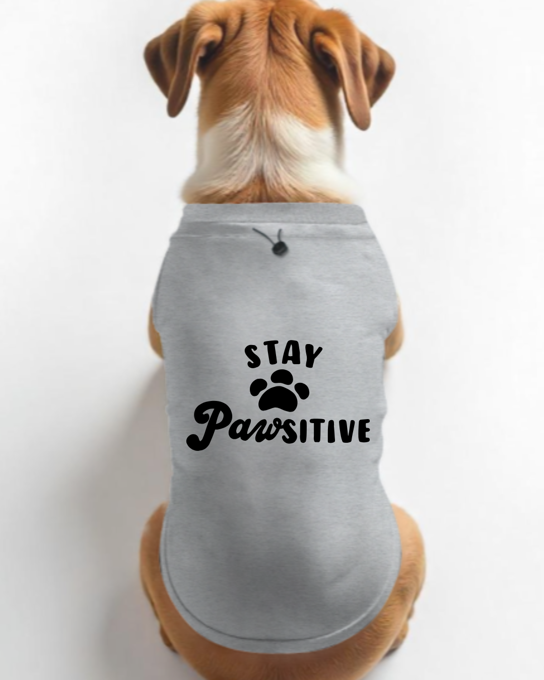 Stay Postive Dog T-shirt