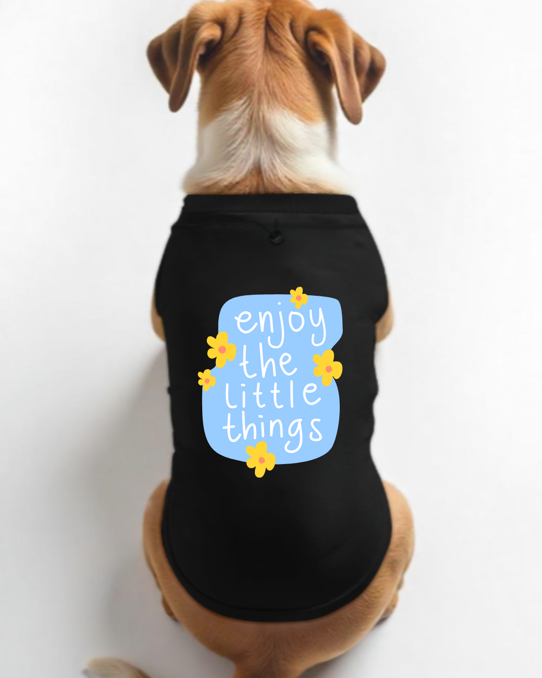 Enjoy Little things Dog T-shirt