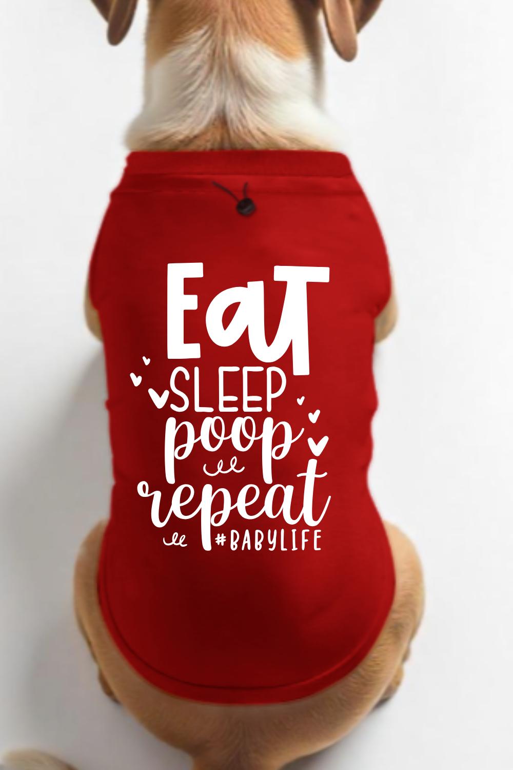 Eat Sleep Repeat Dog T-shirt