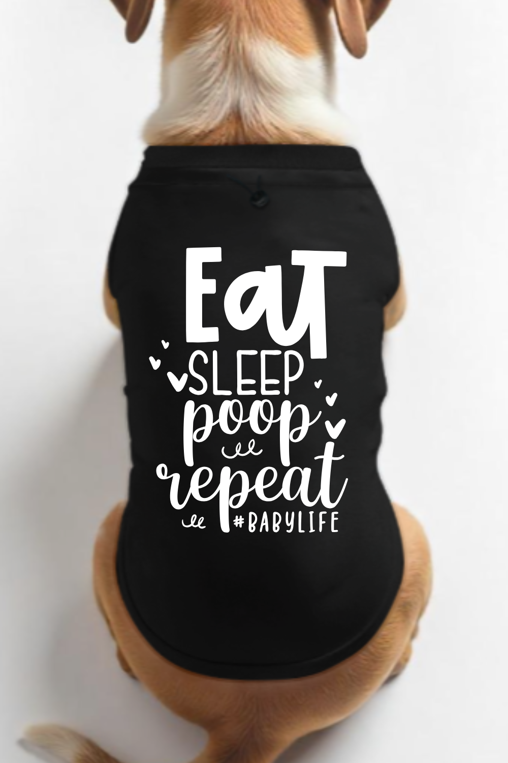 Eat Sleep Repeat Dog T-shirt