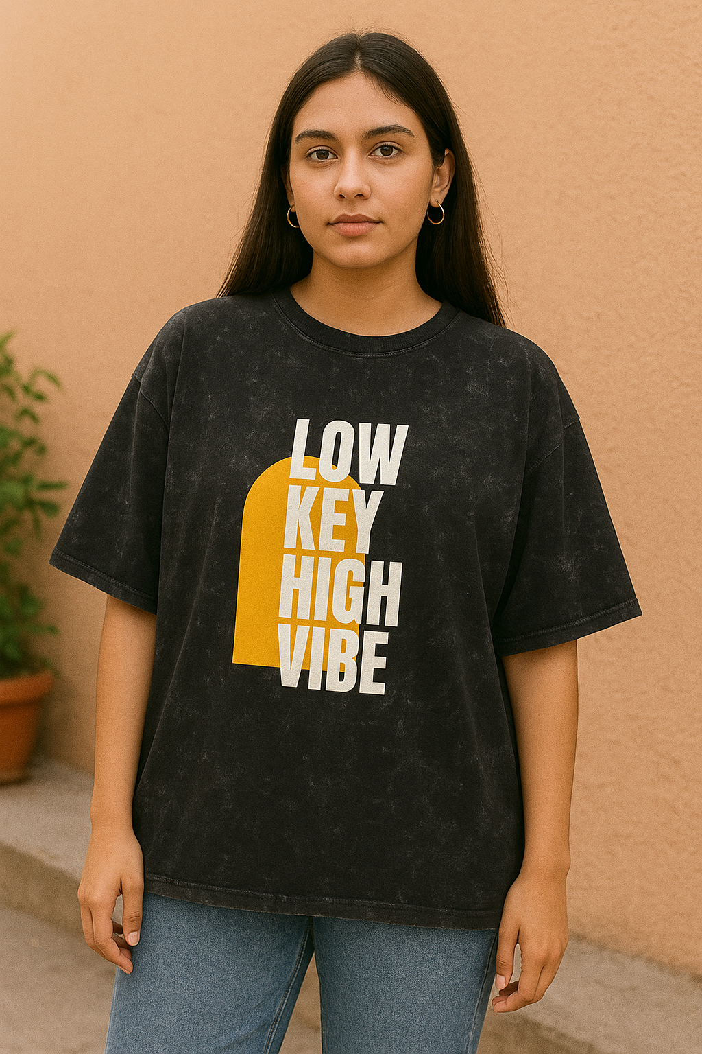 Oversized Acid Wash – “Low Key High Vibe” Edition