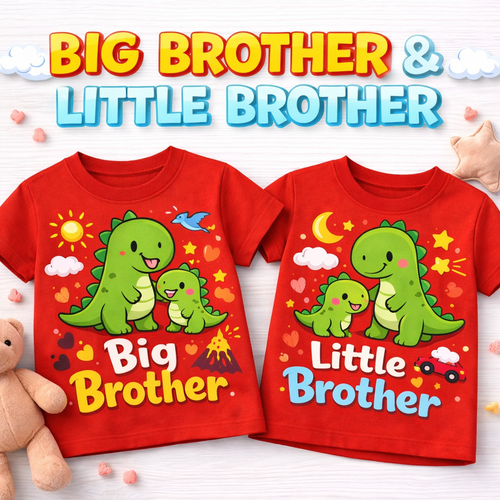 Sibling Sets for big brother and little brother red
