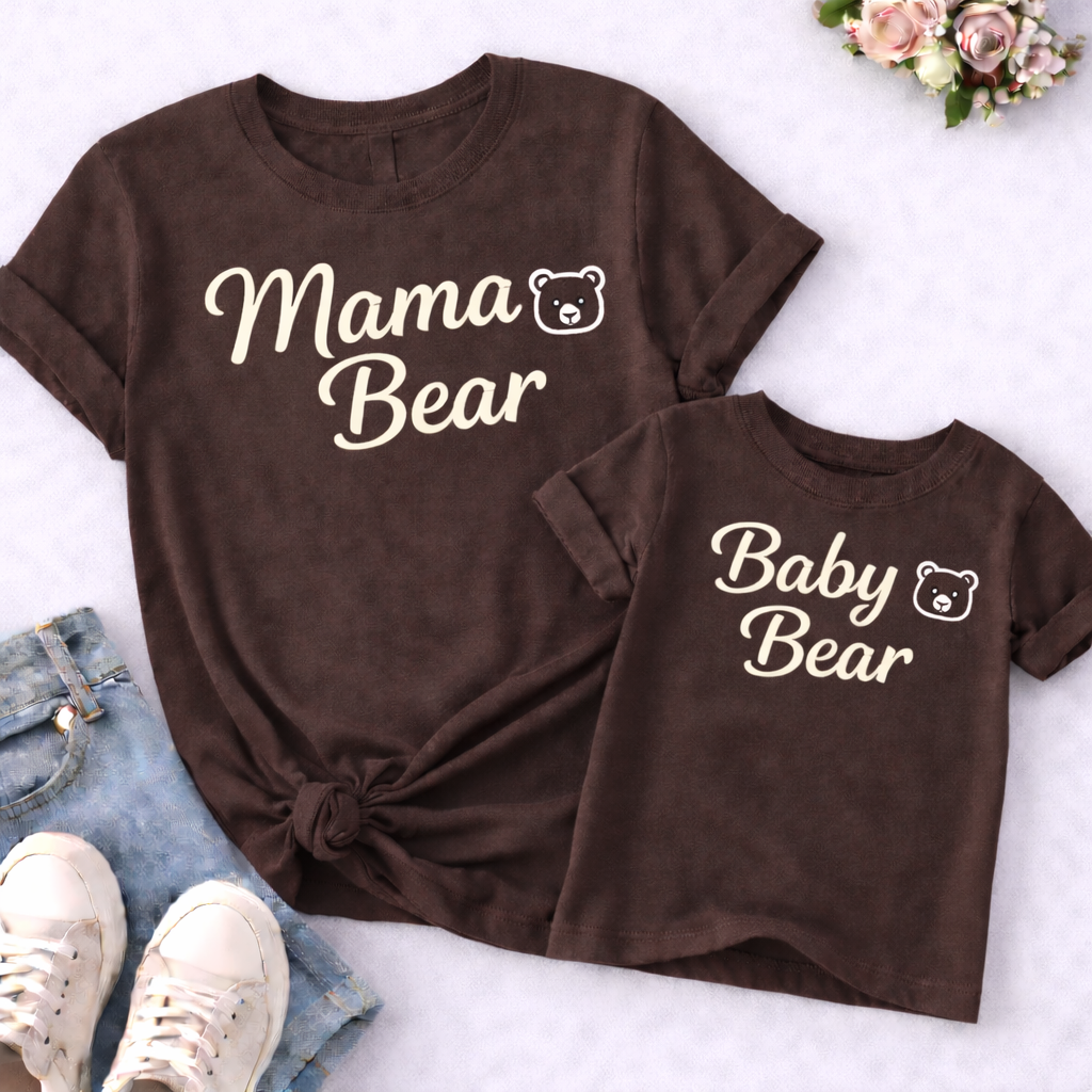 Mama & Kid Matching T-Shirt Combo