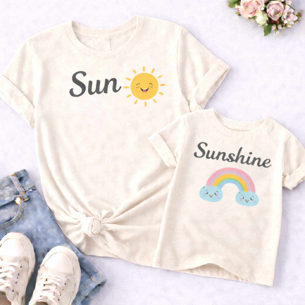 Mama & Kid Matching T-Shirt Combo