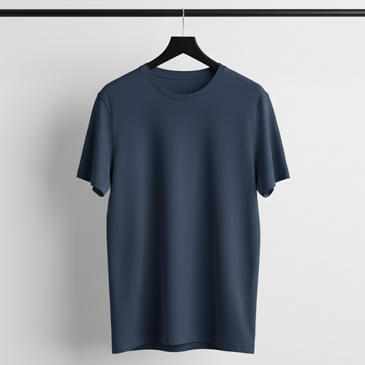 Navy Blue plain T-shirt