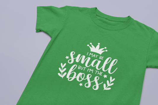 Kids  T-shirt Small but Boss