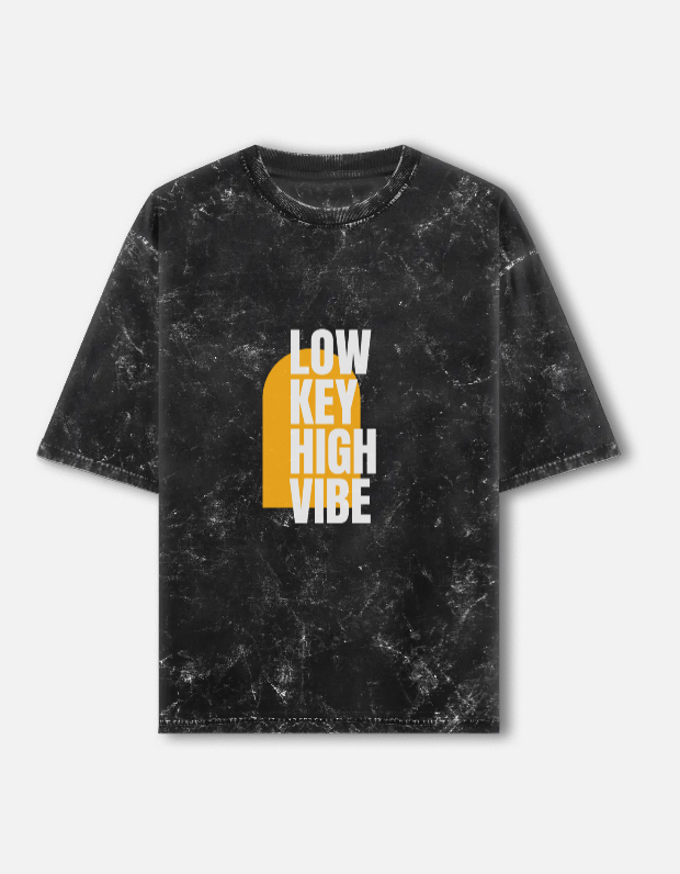 Oversized Acid Wash – “Low Key High Vibe” Edition