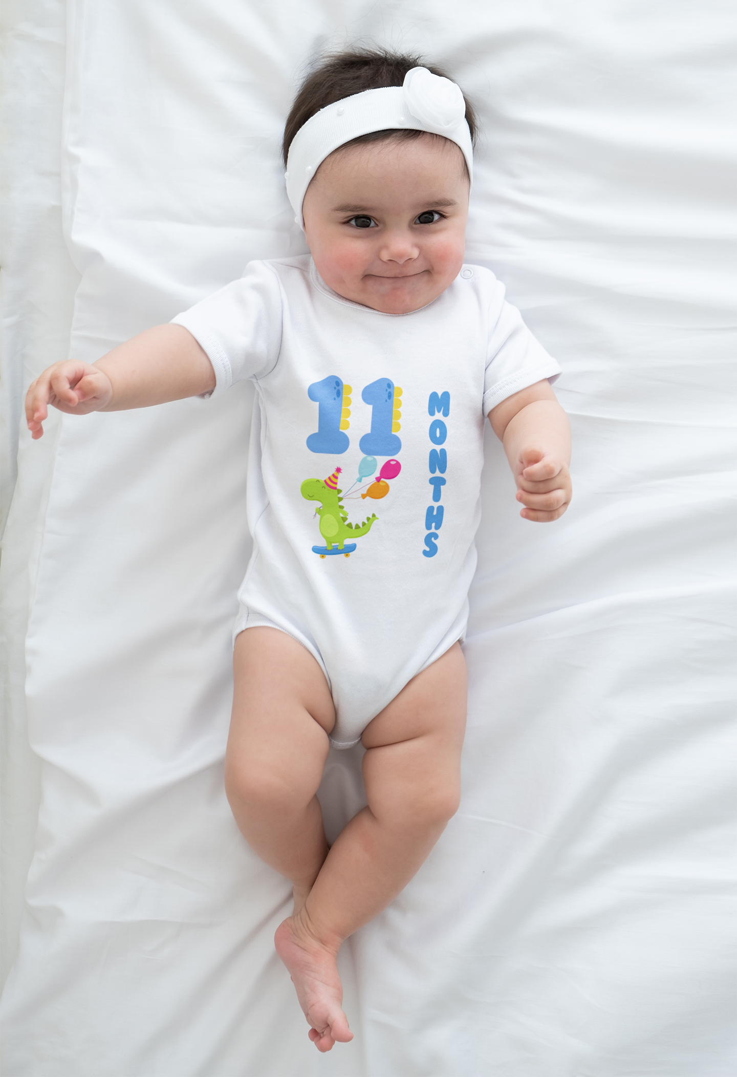 Monthly Birthday Dinosaur Special Romper