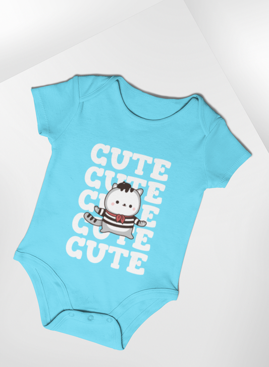 Baby Romper Blue CUTE