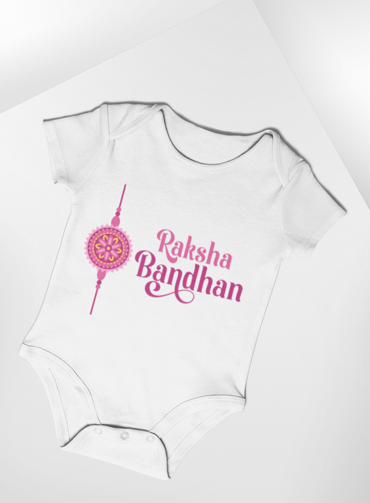 Happy Rakshabandhan Baby Romper