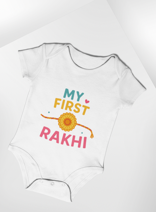Cute My First Rakhi Romper