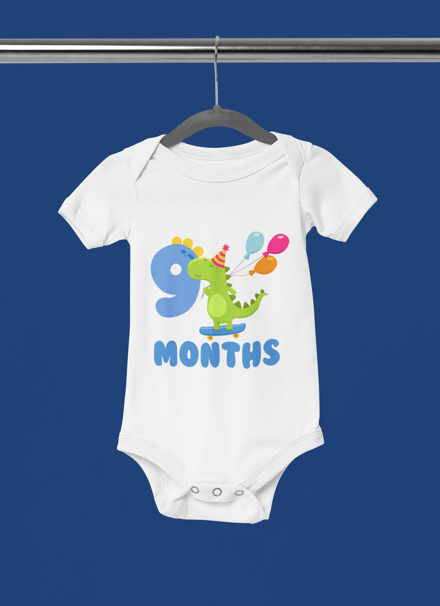 Monthly Birthday Dinosaur Special Romper