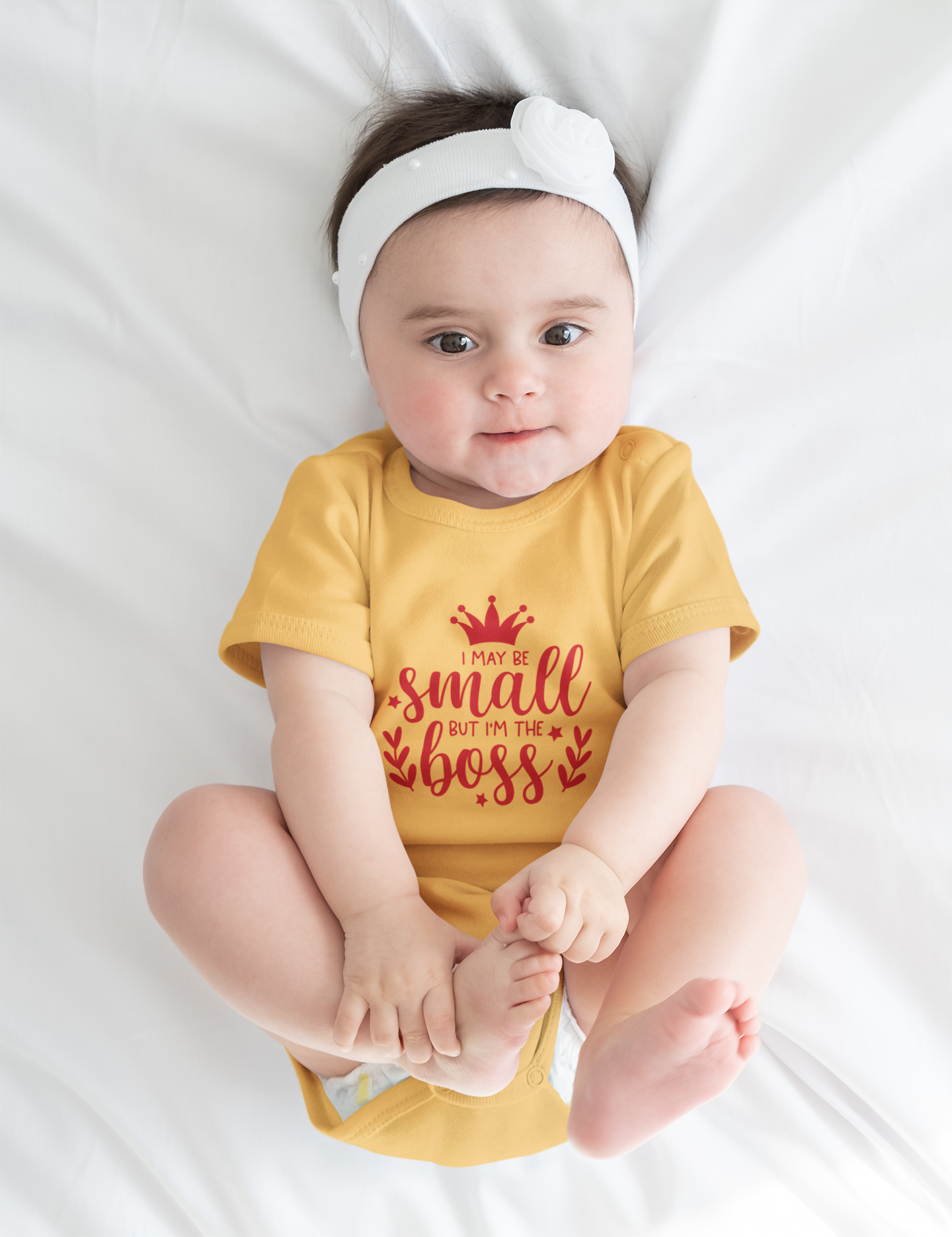 Baby Romper Small but Boss