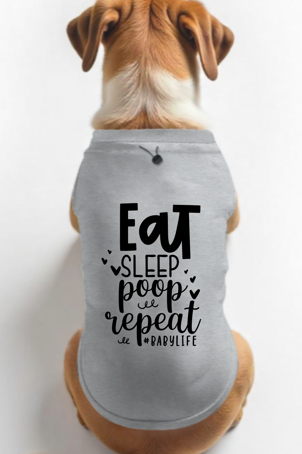 Eat Sleep Repeat  Dog T-shirt