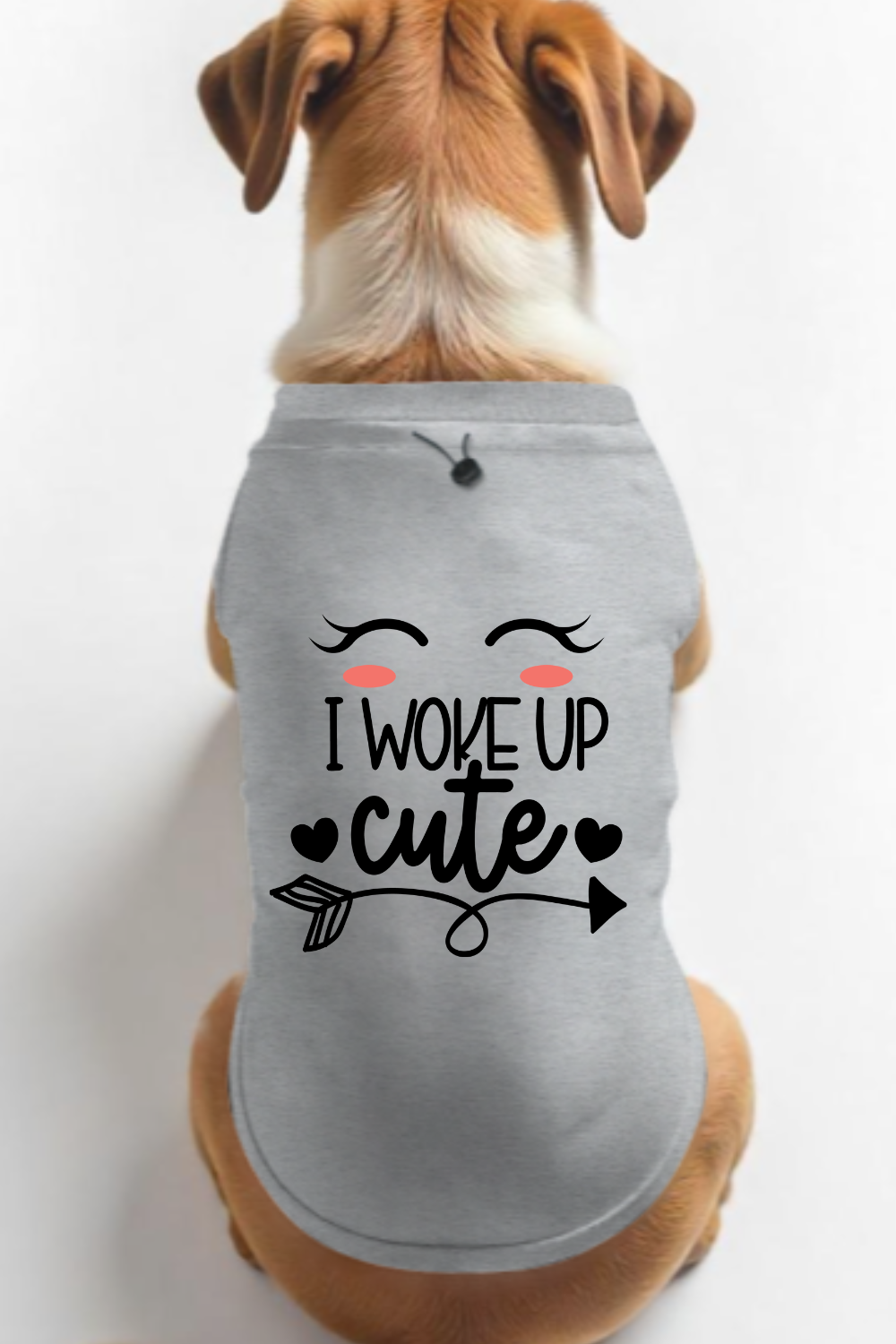 I woke up cute  Dog T-shirt