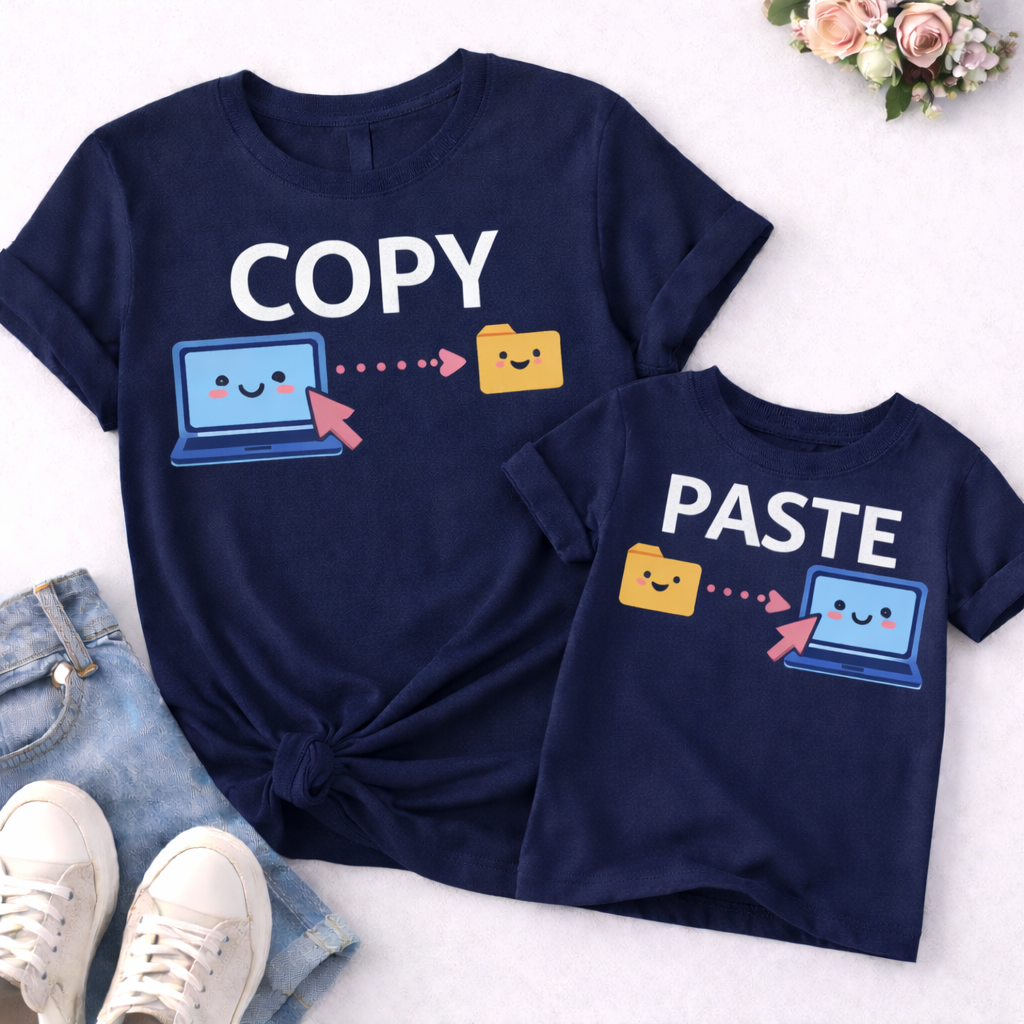 Mama & Kid  Matching T-Shirt Combo