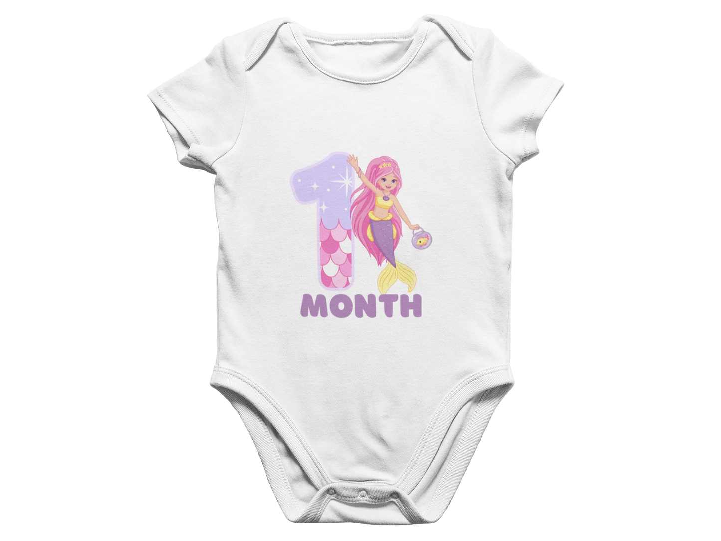 Birthday Month Romper for milestone celebration