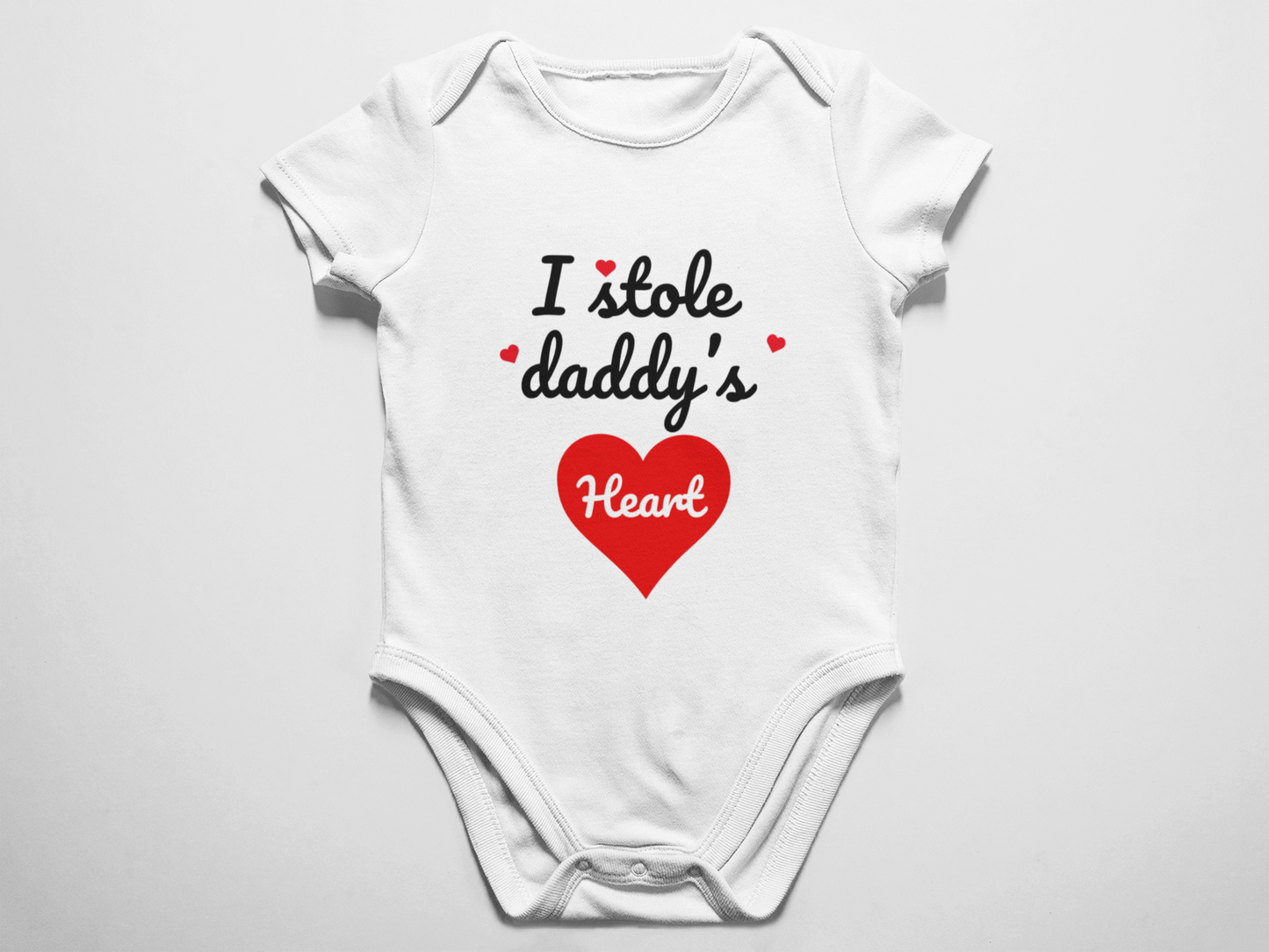 Baby Romper I stole dady's heart