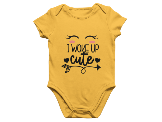 Funny Red Baby Romper with Hilarious Quotes