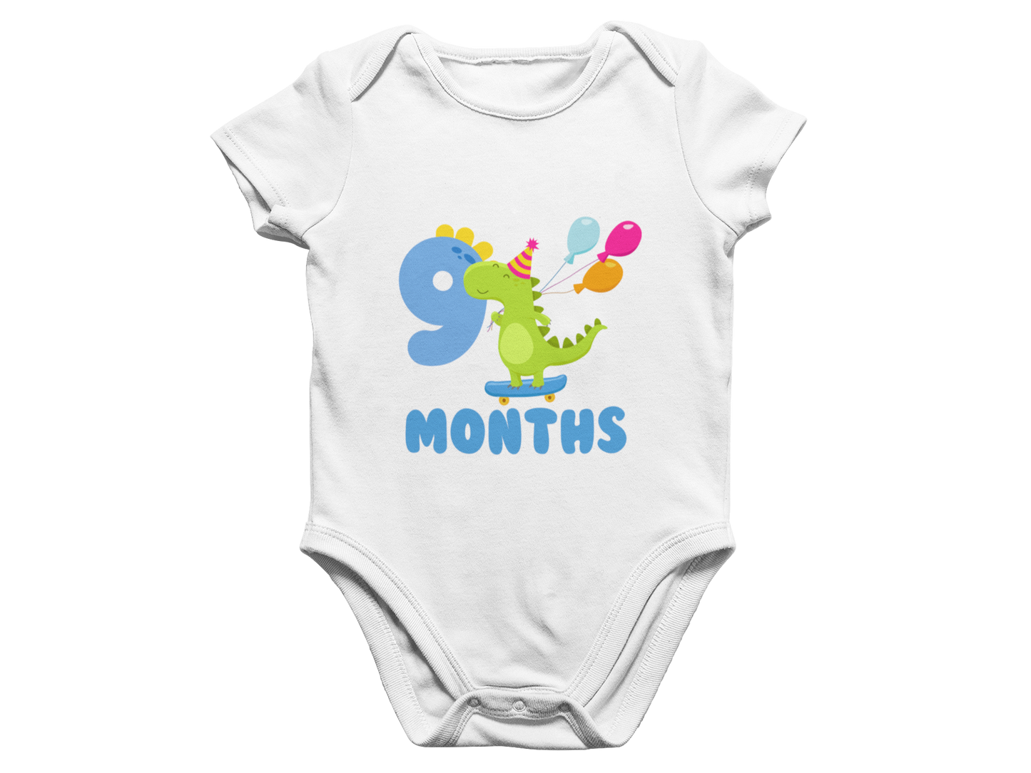 Monthly Birthday Dinosaur Special Romper