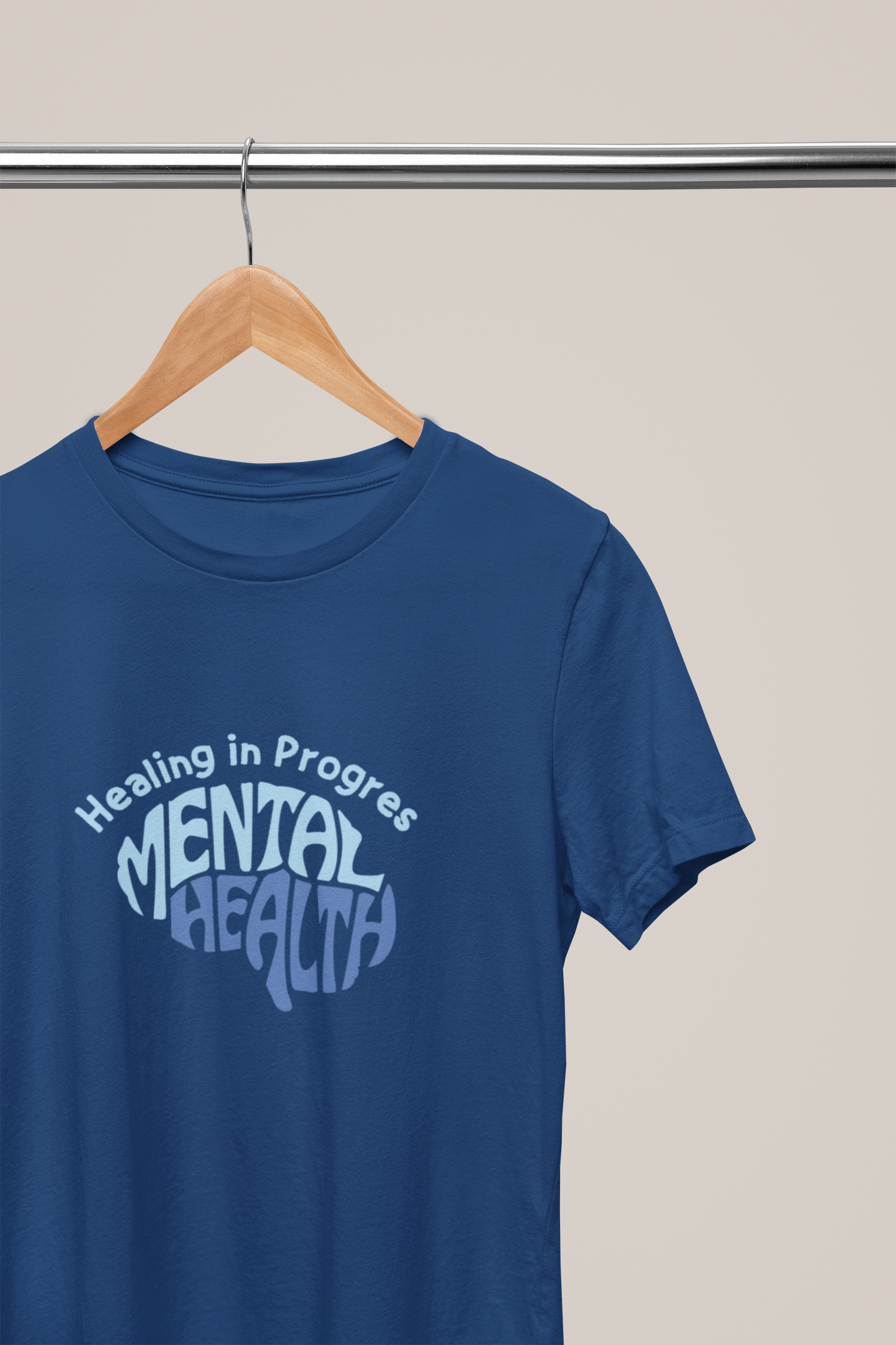 Blue Mental health Tshirt