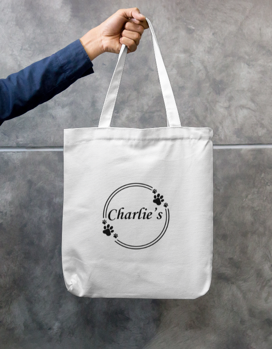 Customised Canvas Tote Bag with Name | Personalised Everyday Carry Bag