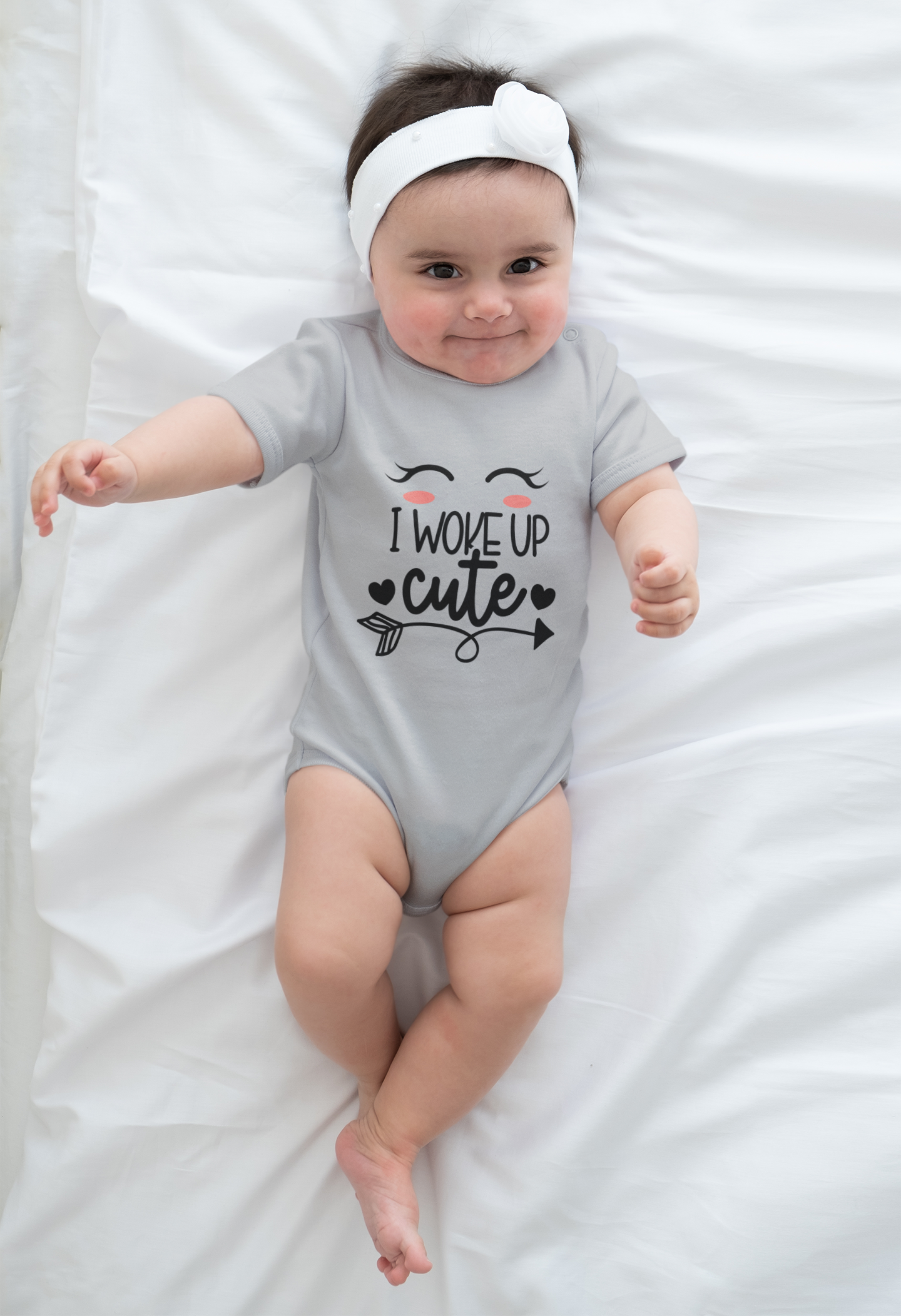 Funny Red Baby Romper with Hilarious Quotes