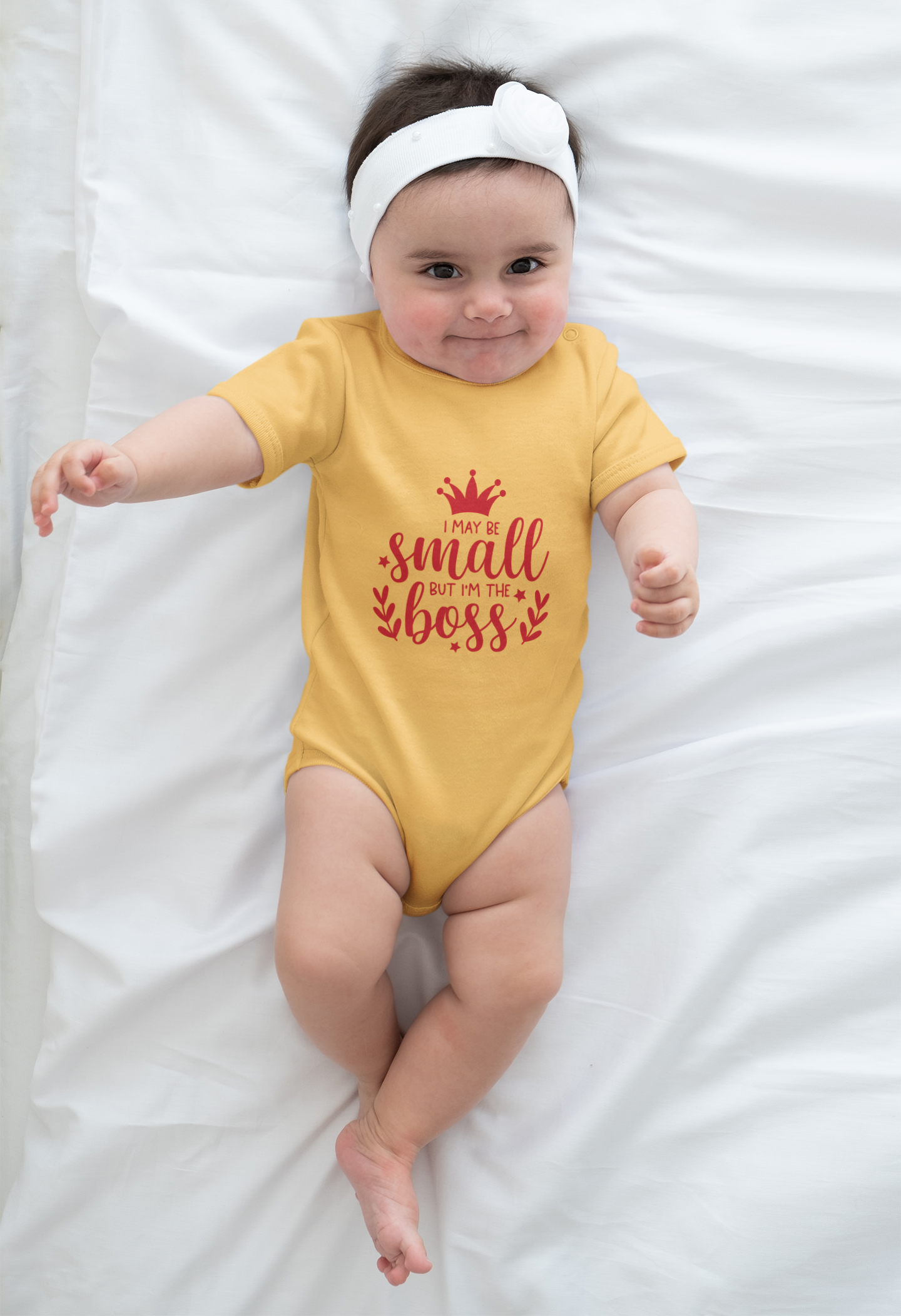 Baby Romper Small but Boss