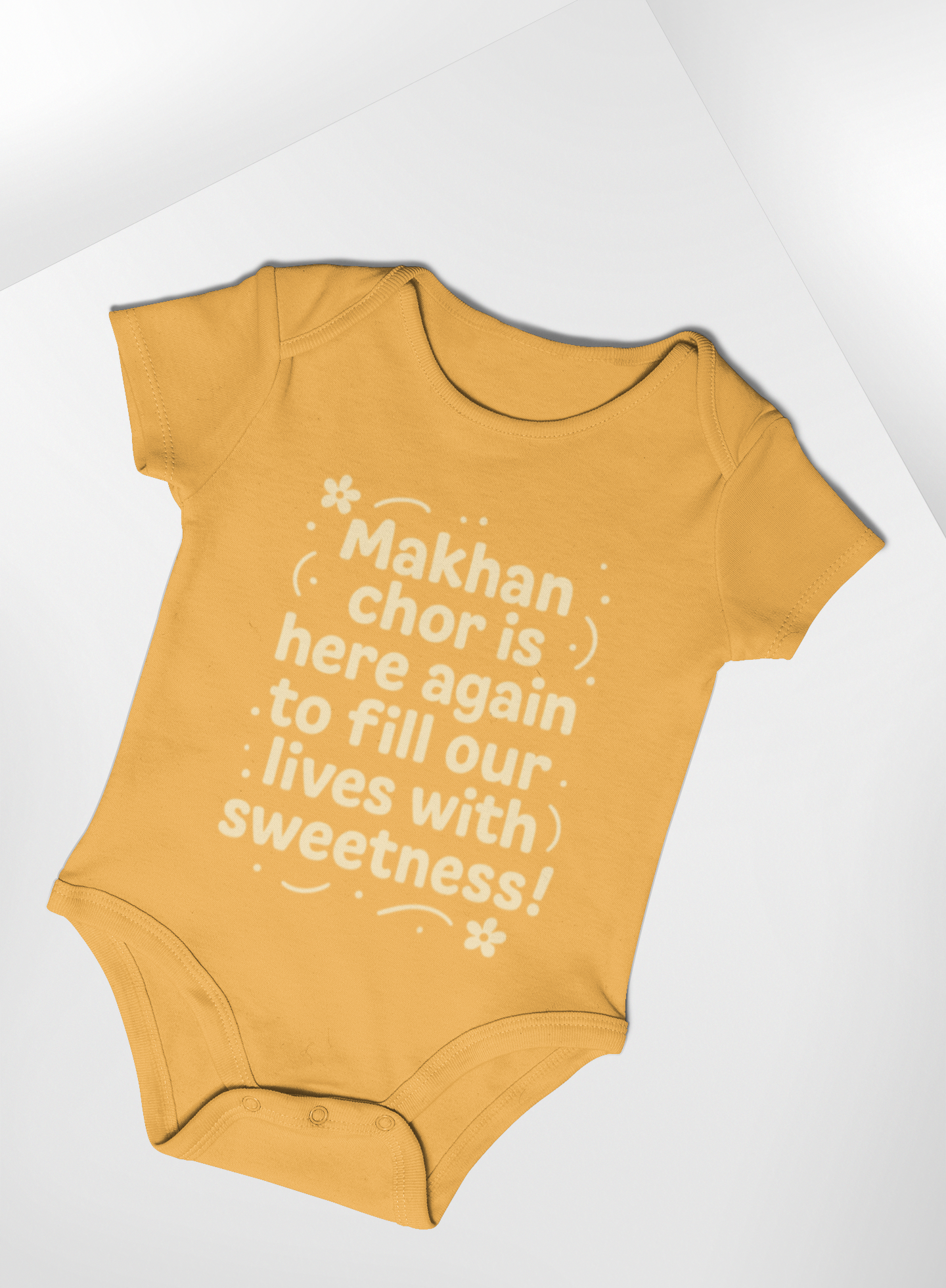 Cute Krishna Quote Romper