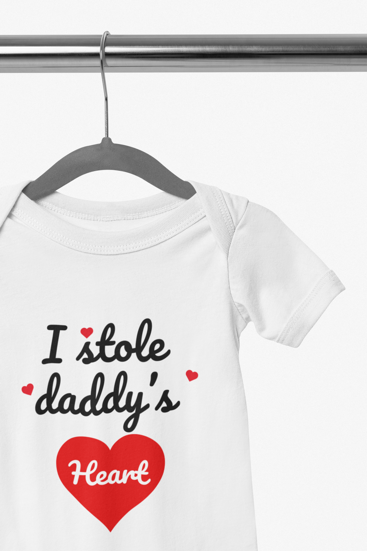 Baby Romper I stole dady's heart