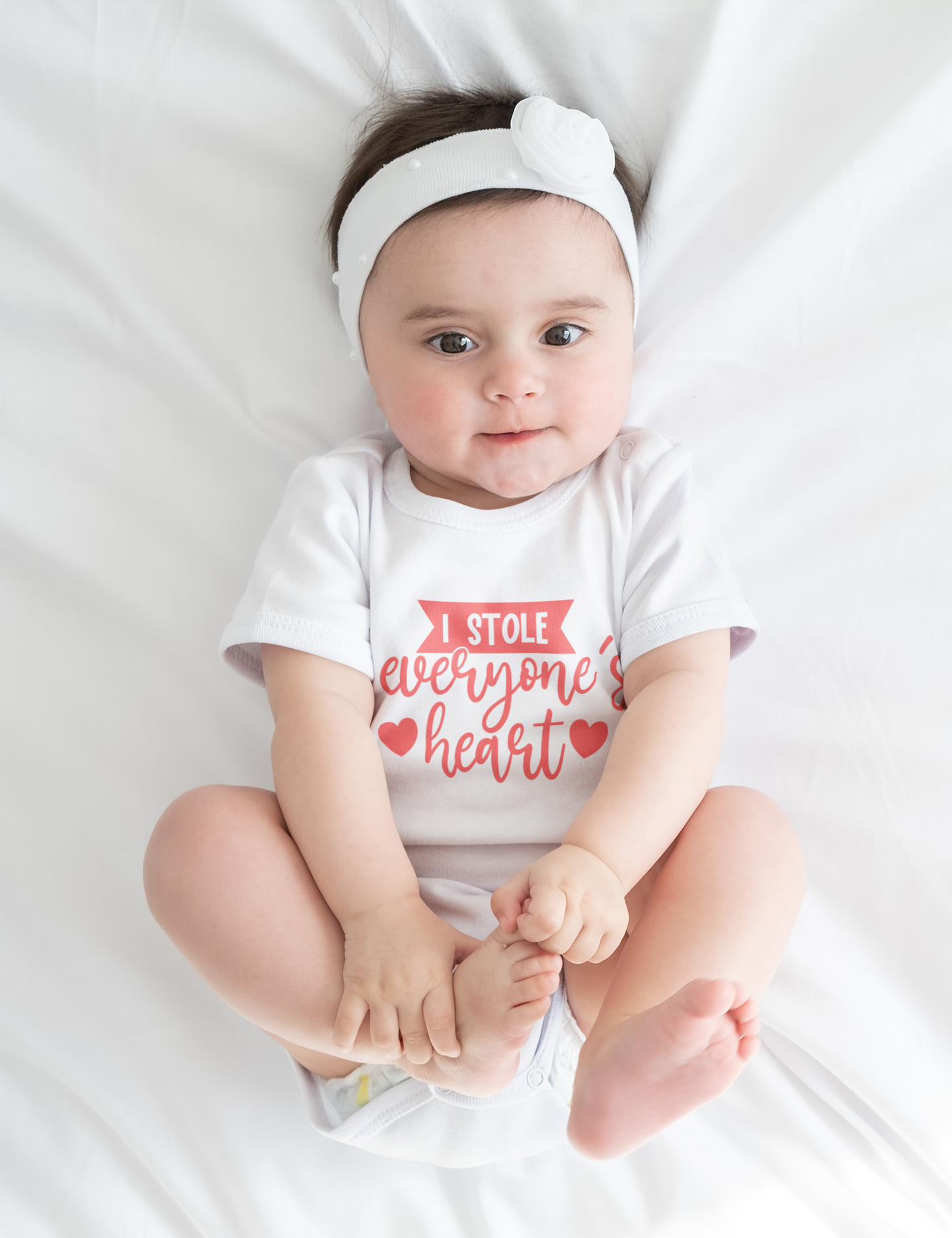 Baby Romper I Stole Heart