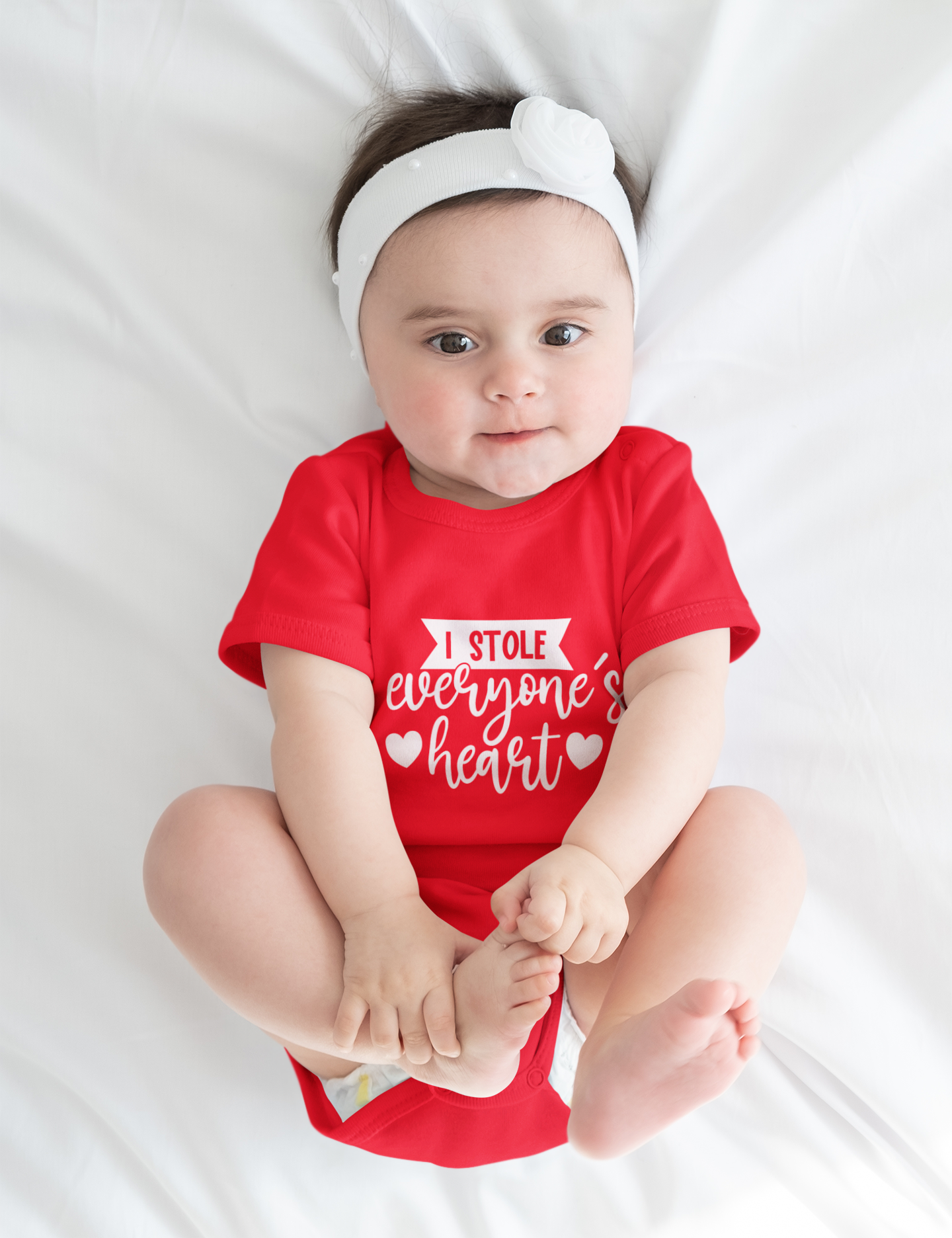 Baby Romper I Stole Heart